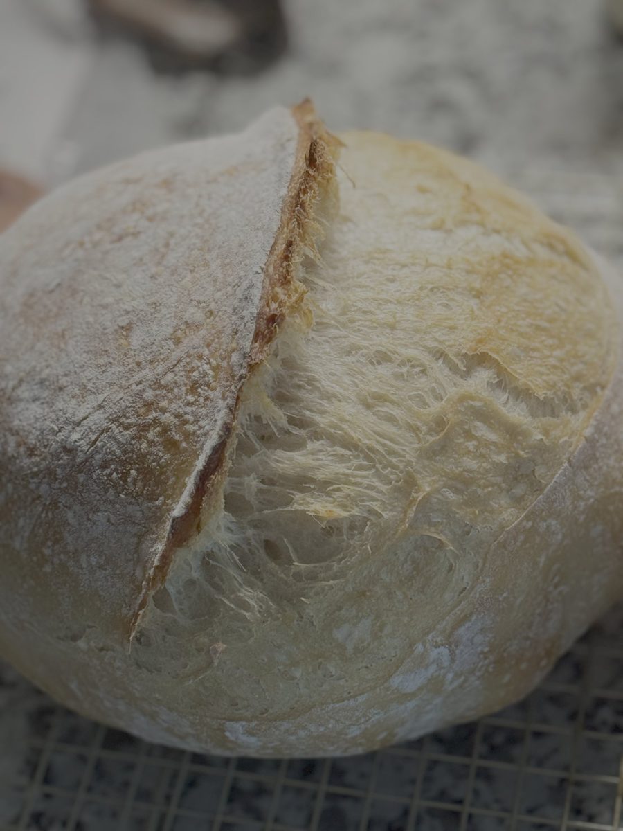 Sourdough close-up
